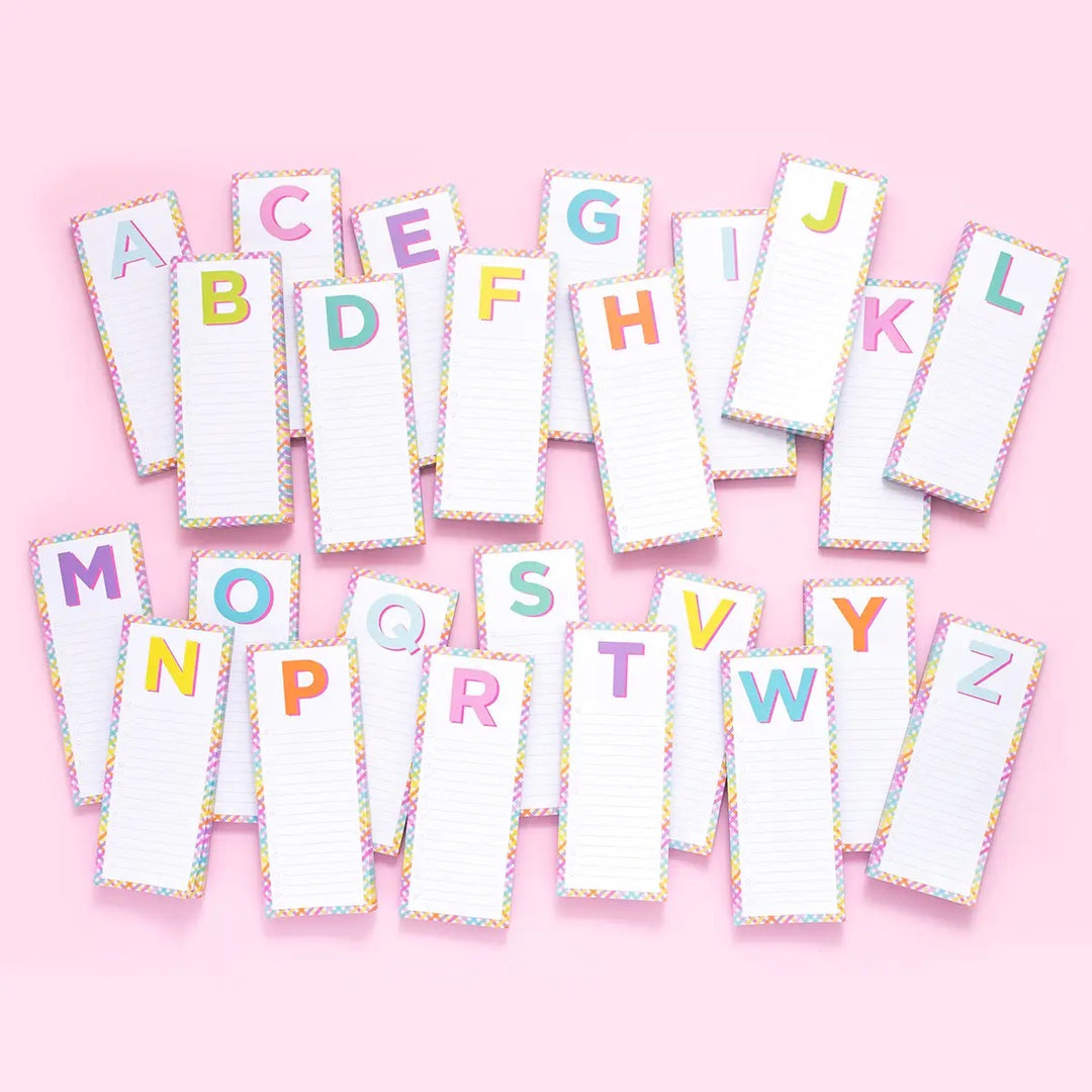 Letter List Pad