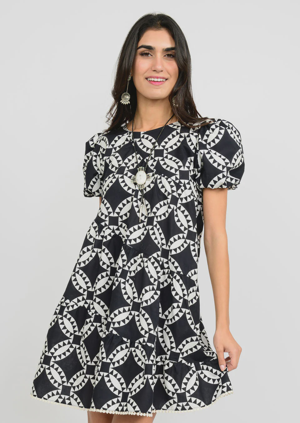 Quality Pattern Swing Dress