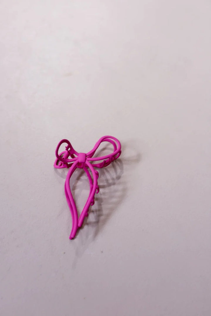 The Metal Bow Claw Clip