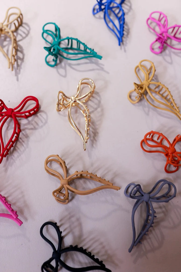 The Metal Bow Claw Clip