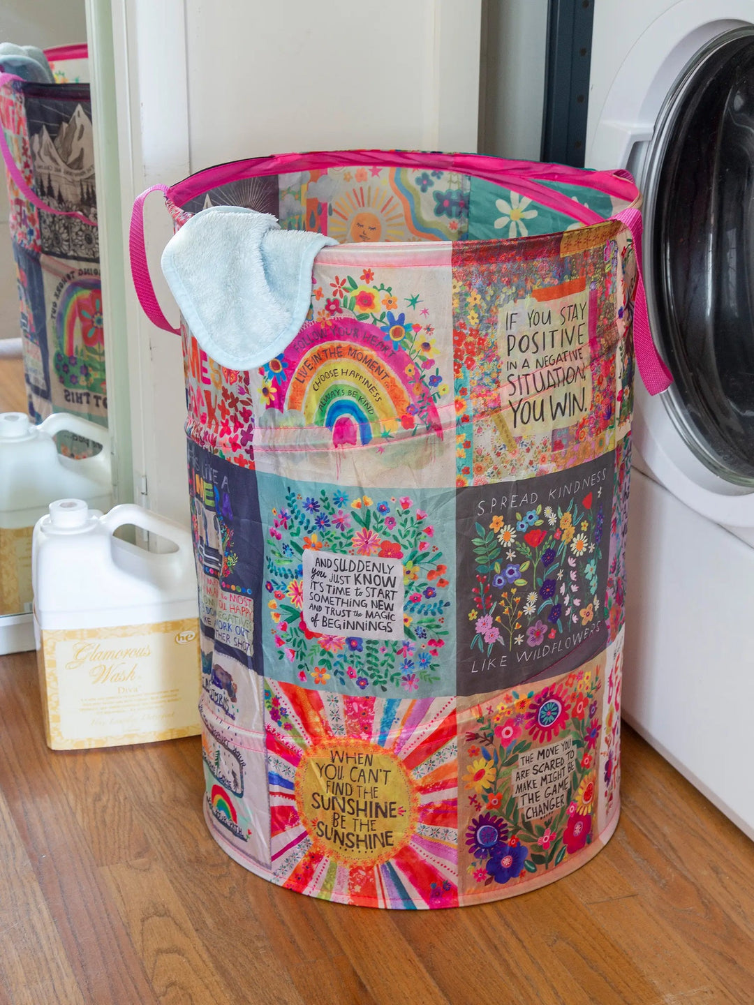 Laundry Hamper Patchwork
