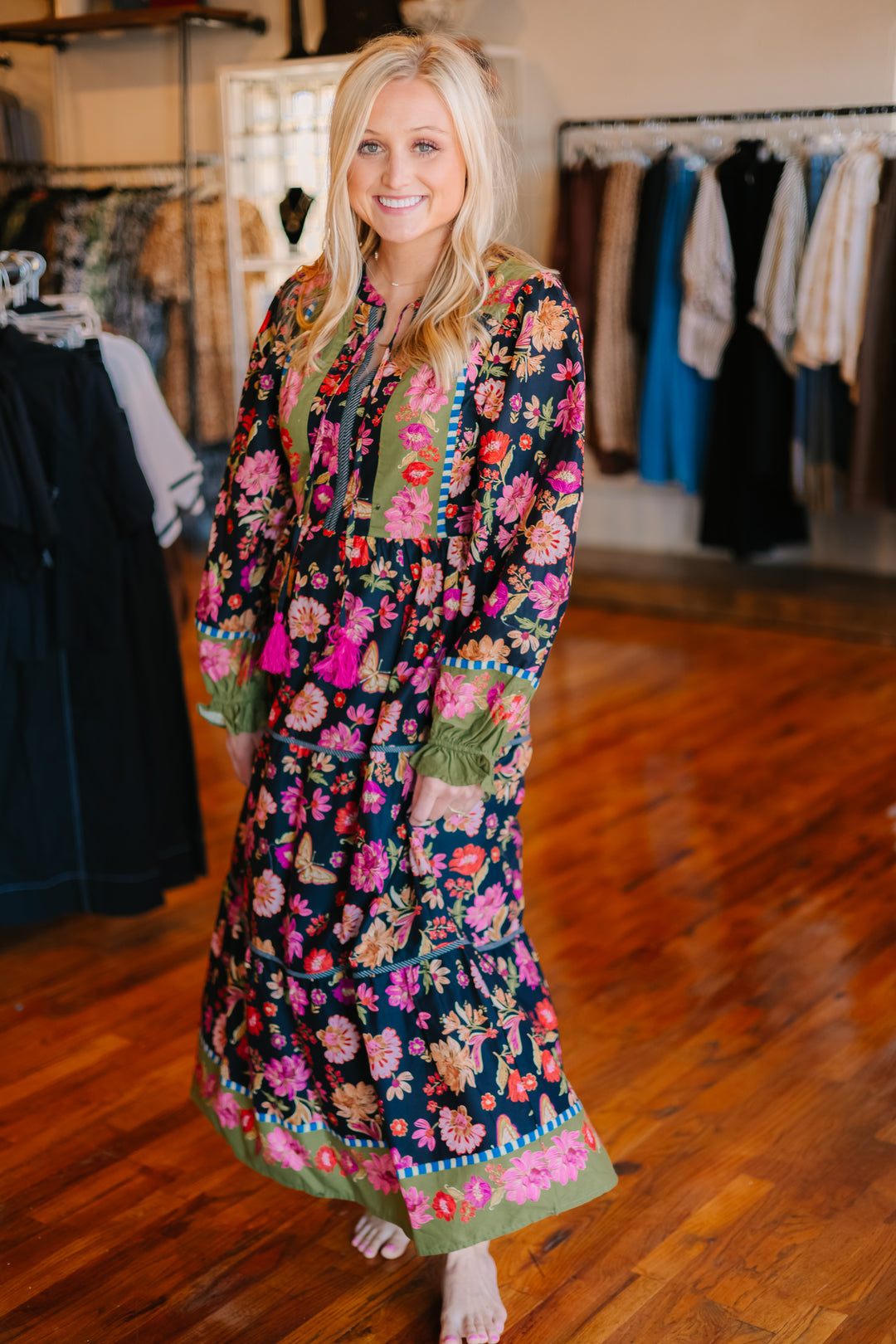 Floral Midi Dress