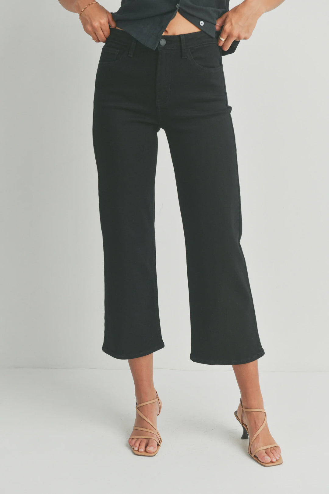 Slim Wide Leg Jean