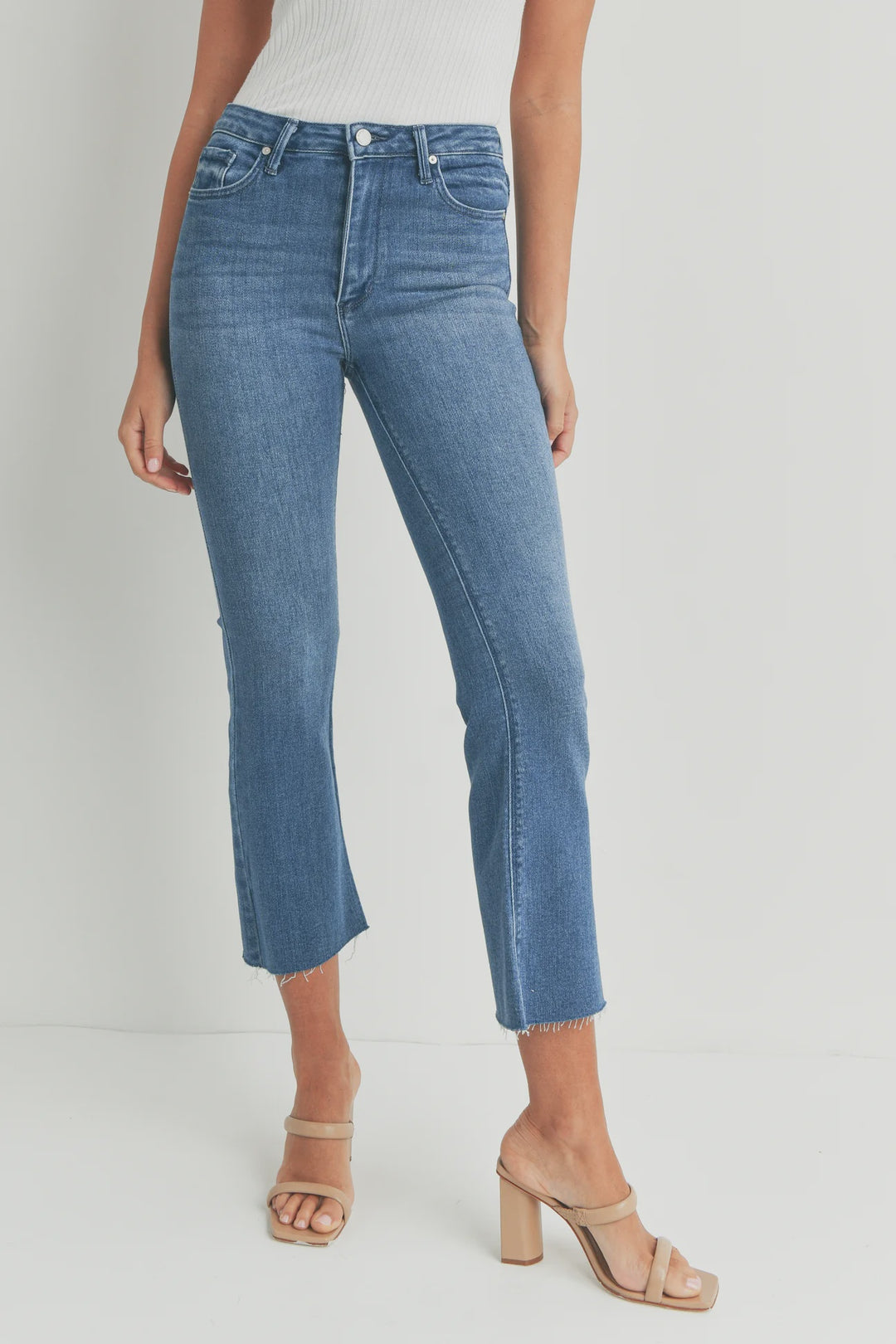 Cropped Flare Jean
