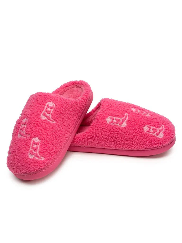 Boots Slippers- Pink