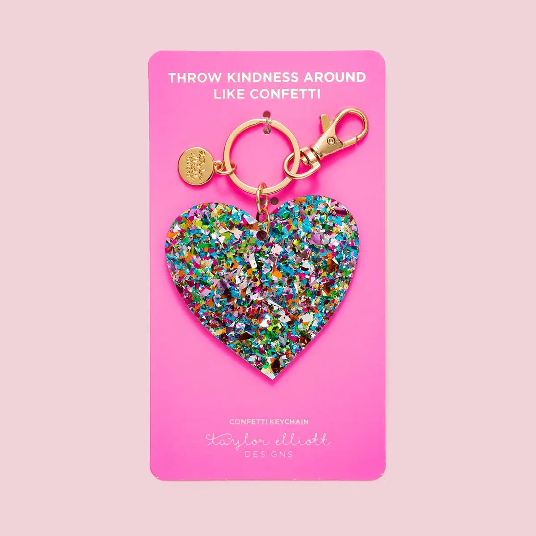 Confetti Acrylic Keychain