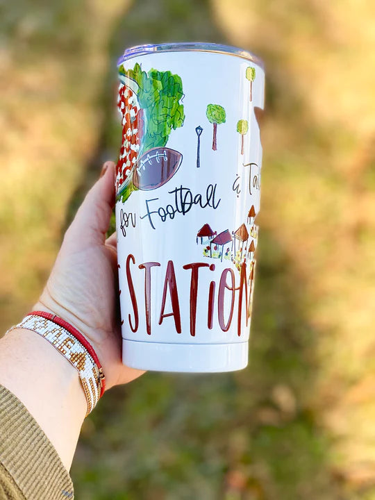 20oz College Station Tumbler