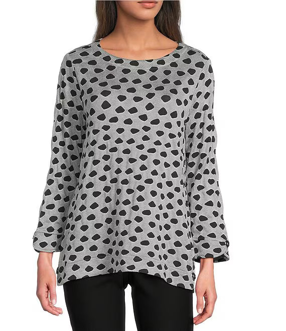 Knit Jacquard Tunic