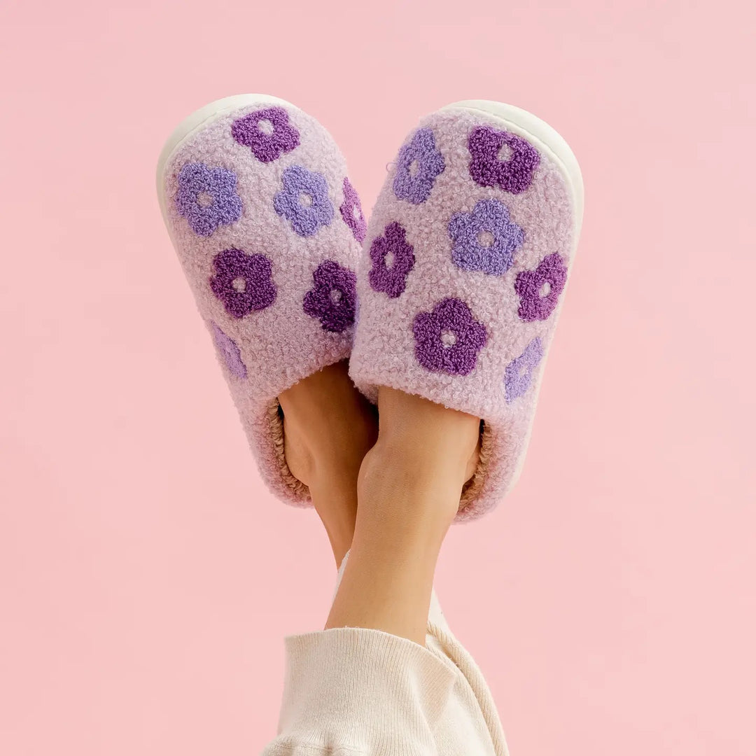 Flower Purple Slipper