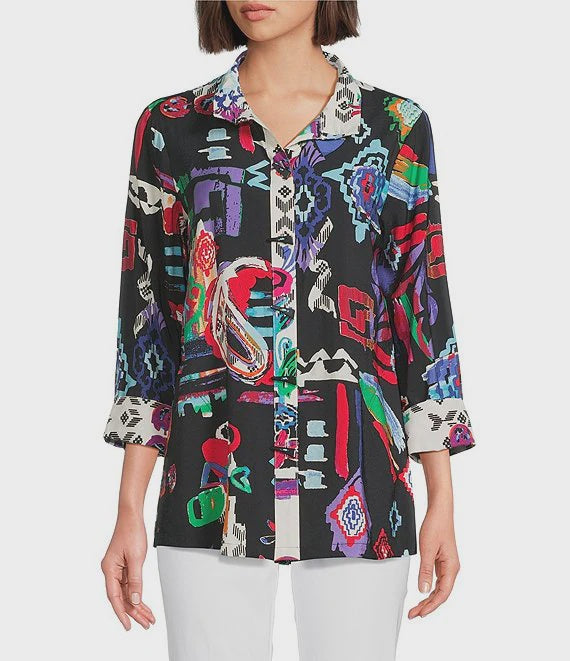 Printed Woven Blouse