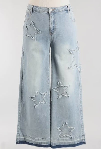 Star Patch Detail Jean