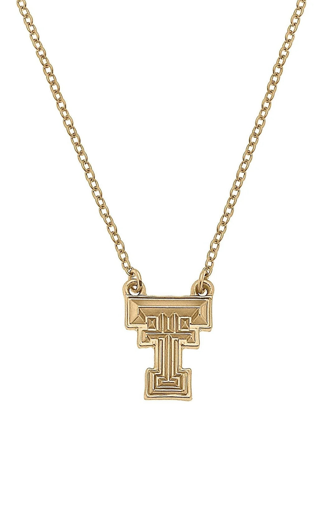 Texas Tech 24k Gold Necklace