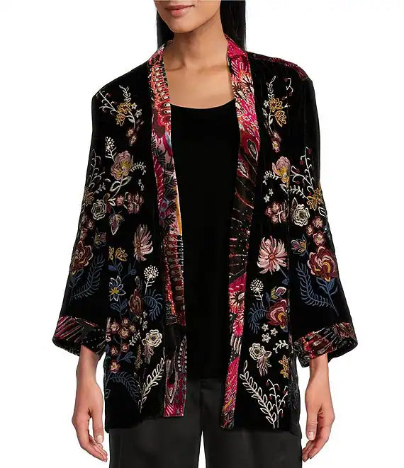 Embroidered Kimono