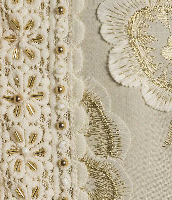 All Over Peasant Top