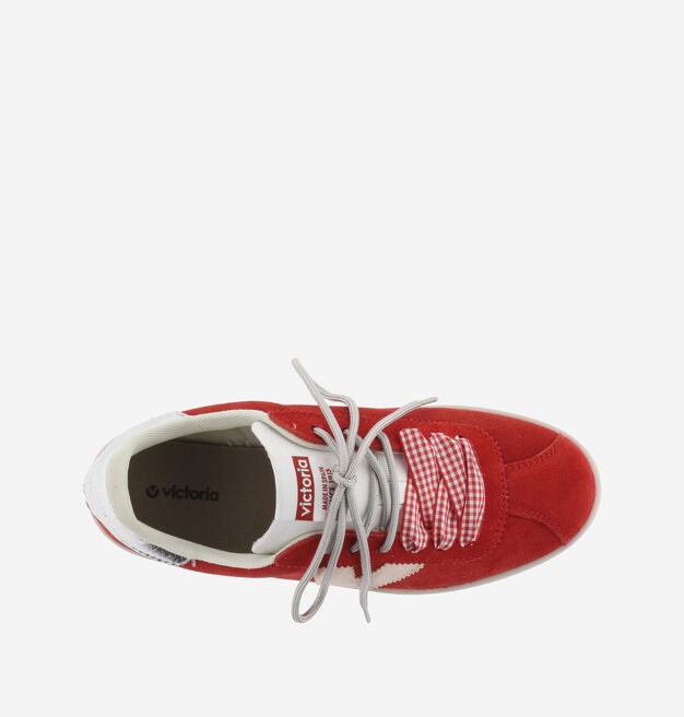 Gingham Rojo Sneaker