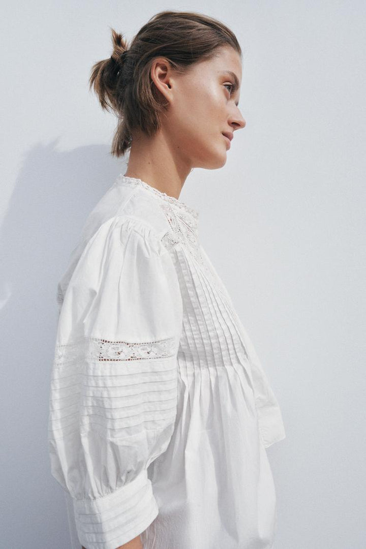 Lace Detail Top