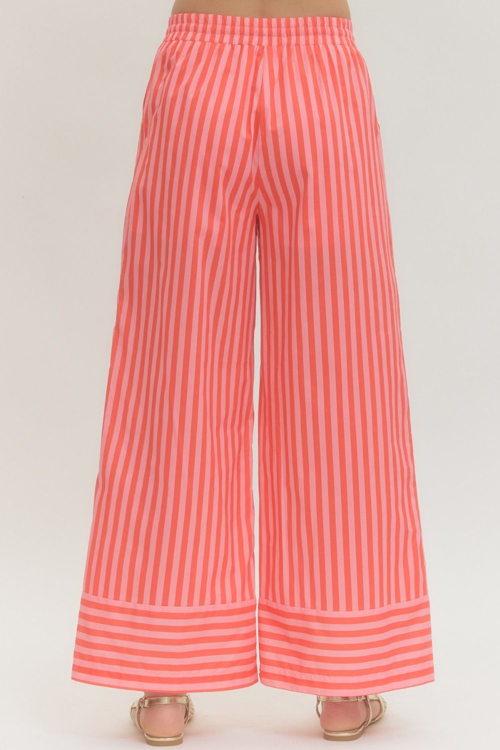 Striped Wide Leg Pant