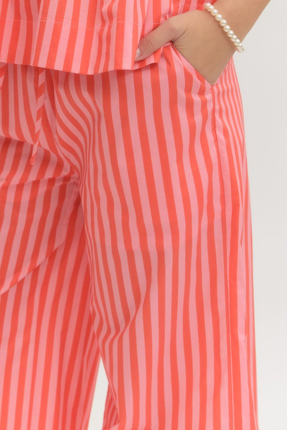Striped Wide Leg Pant