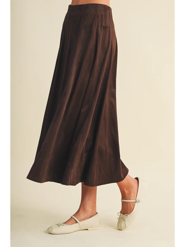 A Line Midi Skirt