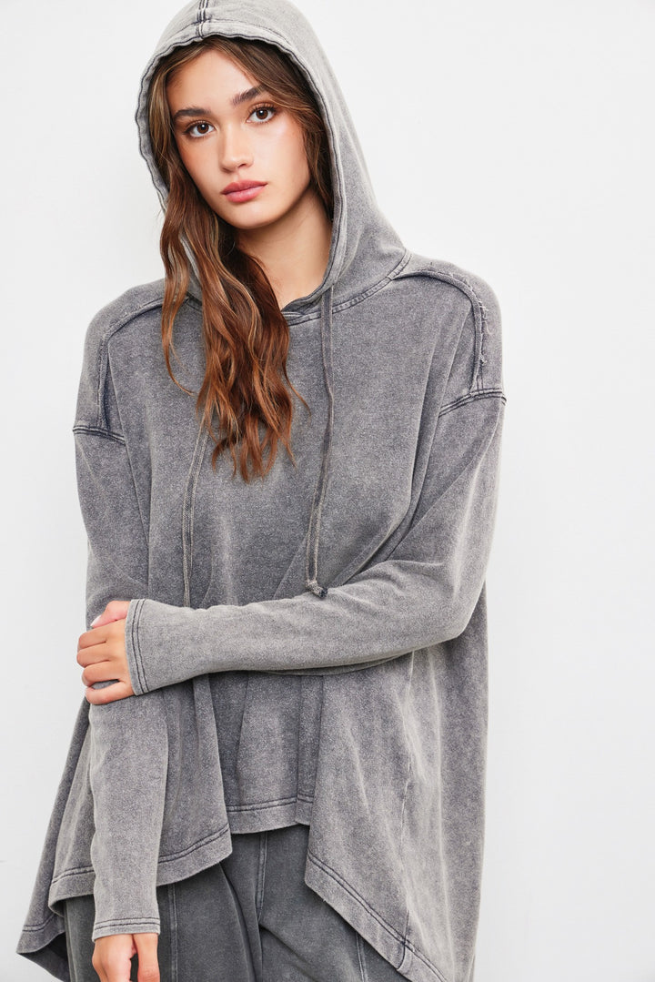 Hoodie Oversized Top