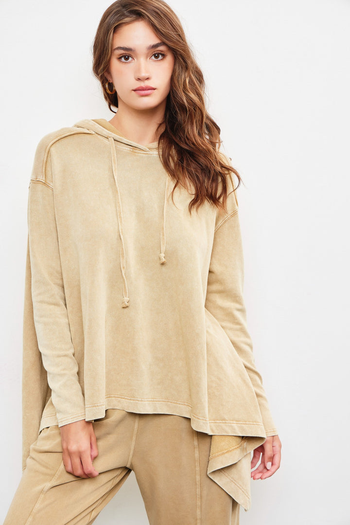 Hoodie Oversized Top