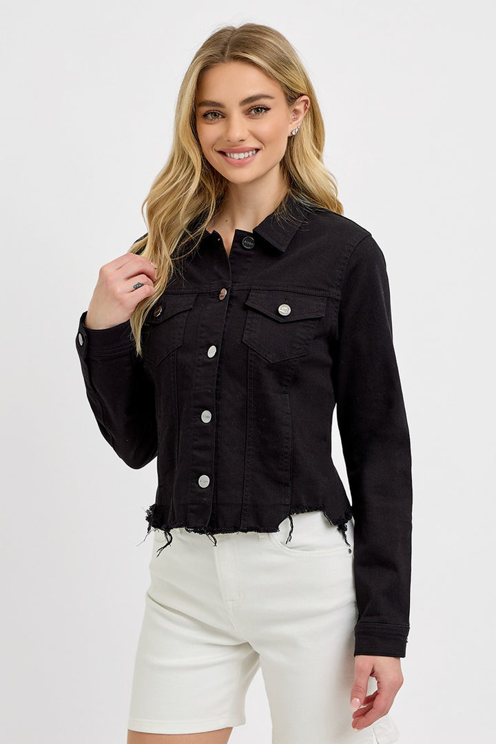 Cropped Denim Jacket