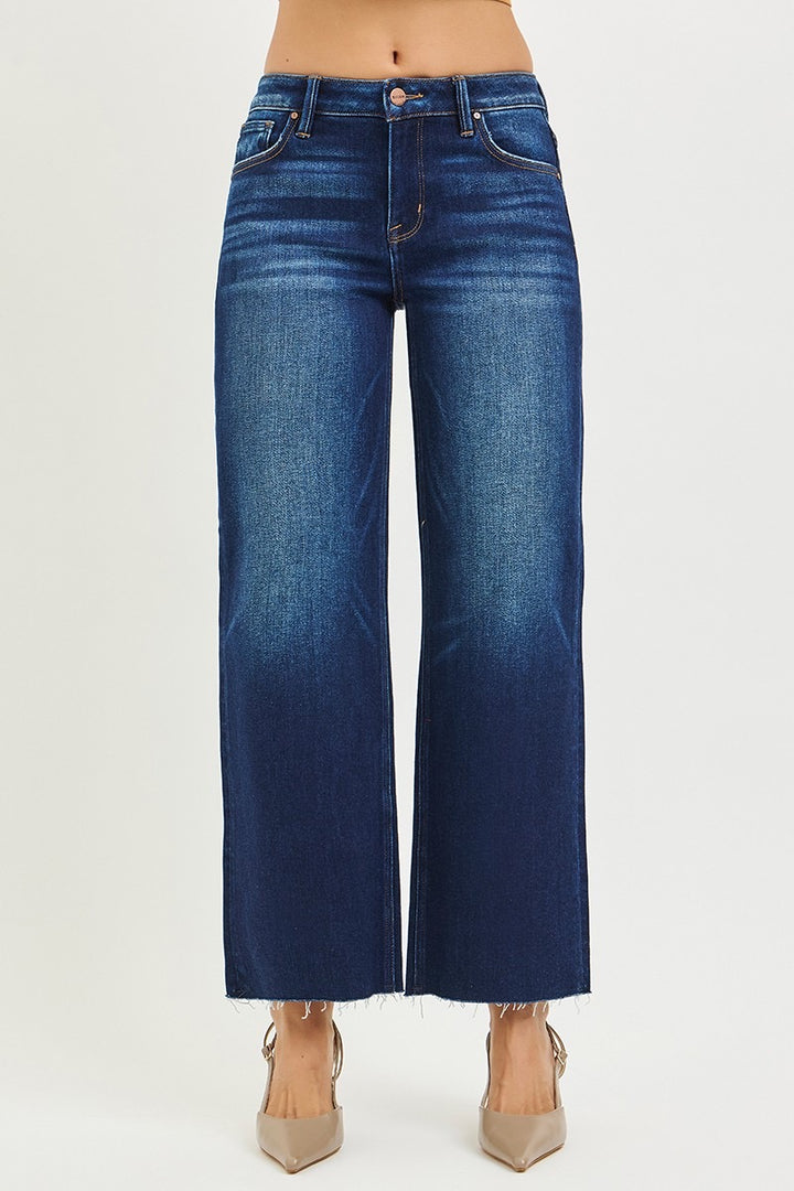 Clean Cut Hem Jeans