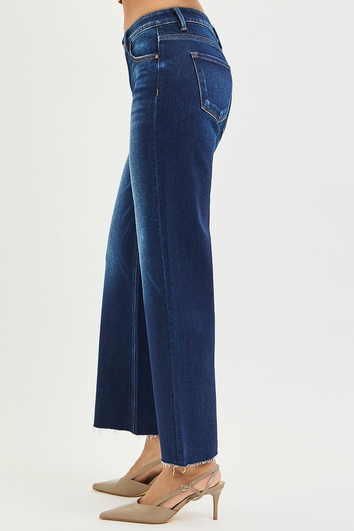 Clean Cut Hem Jeans