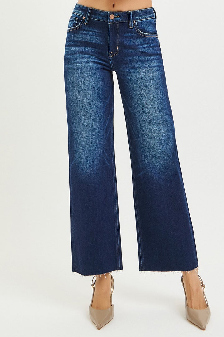 Clean Cut Hem Jeans