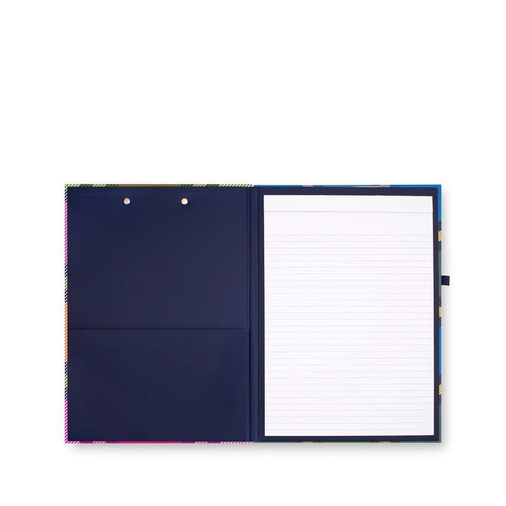 Clipboard Folio- Grand Plaid