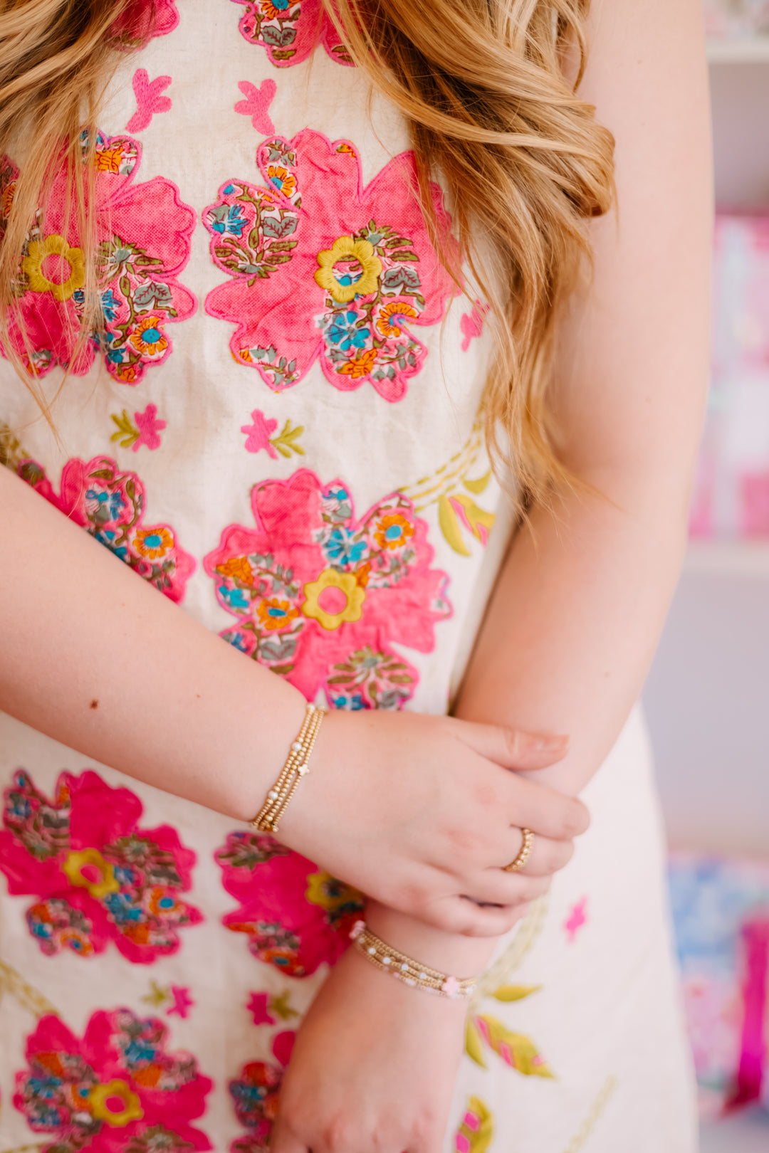 Sleeveless Floral Mini Dress