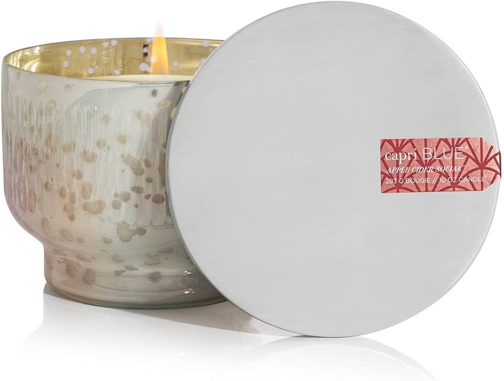 10OZ Holiday Mercury Apple Cider Inverted Candle