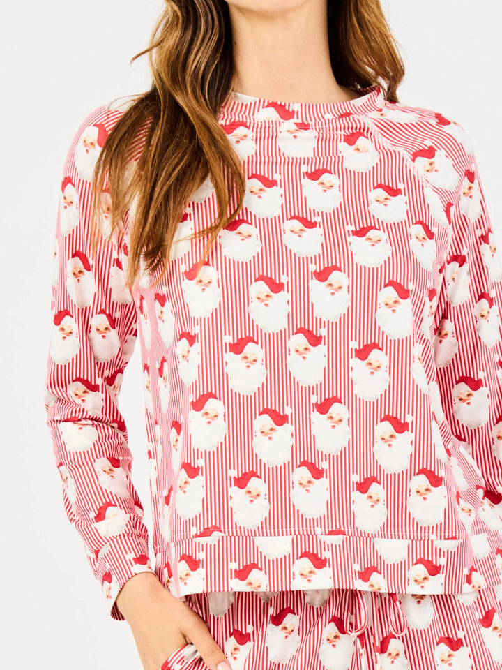 Annie Santa Baby Red Pant Set