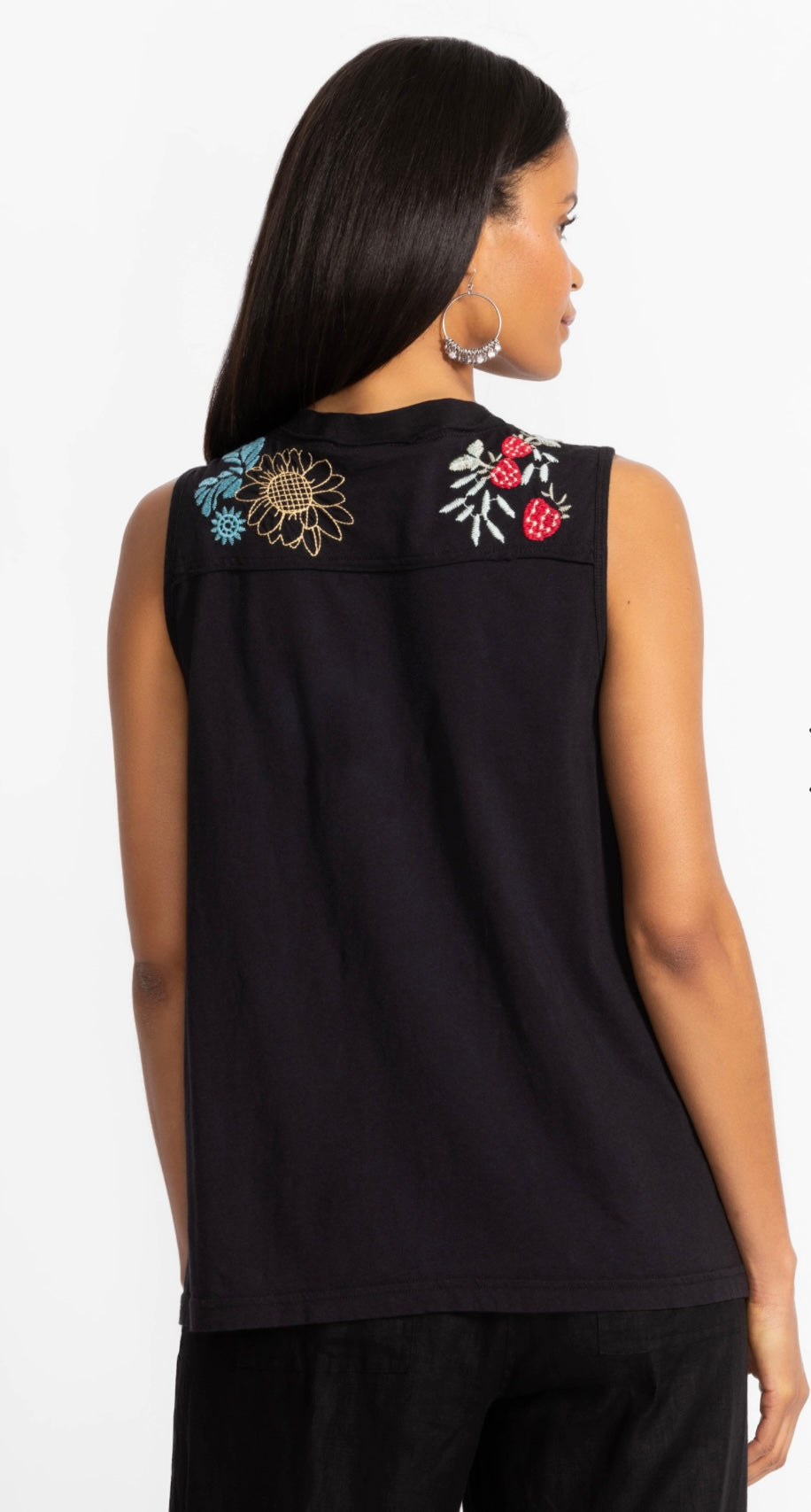 Raw Detail Henley Tank