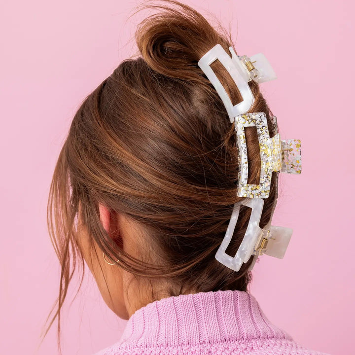 Confetti Hair Clip Set