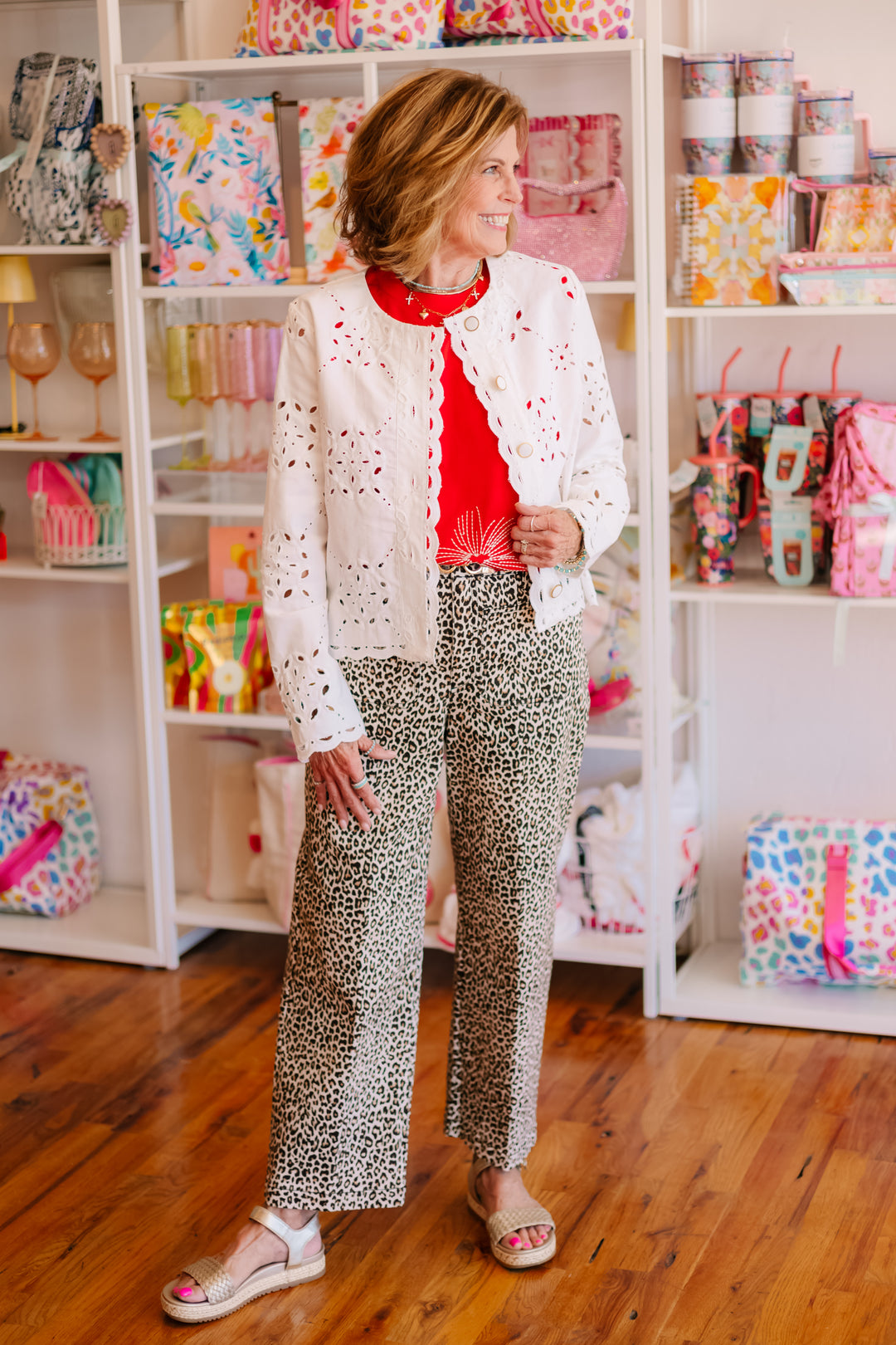 Eyelet Jacket