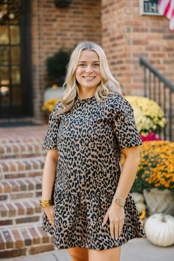 Leopard Mini Dress