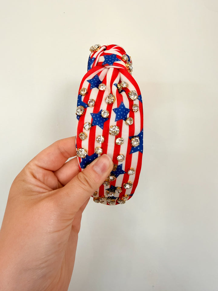 Stripe Studded Headband