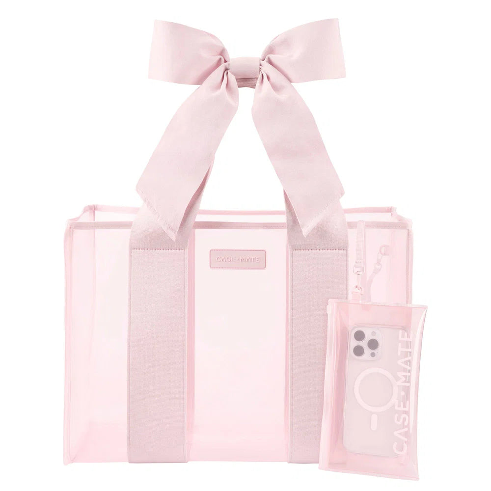 CM Bow Jelly Tote Bag