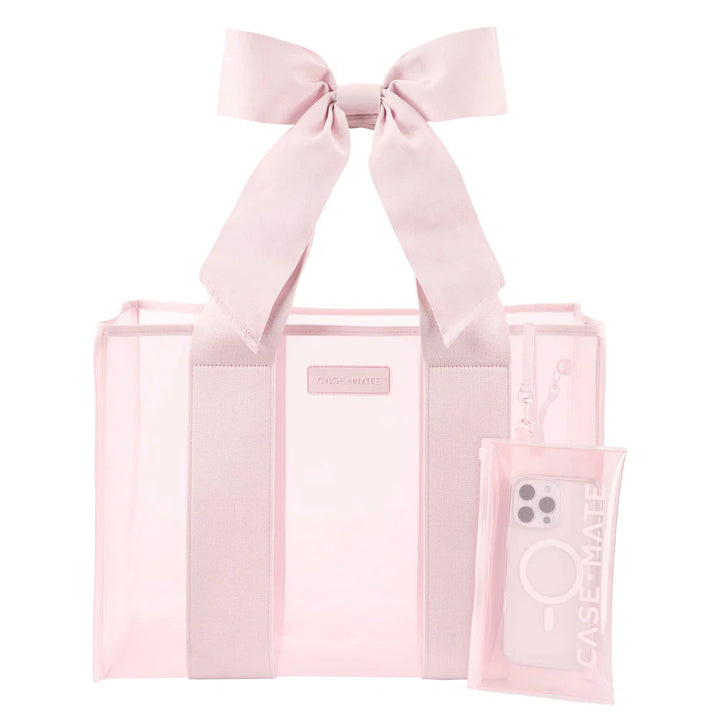 CM Bow Jelly Tote Bag