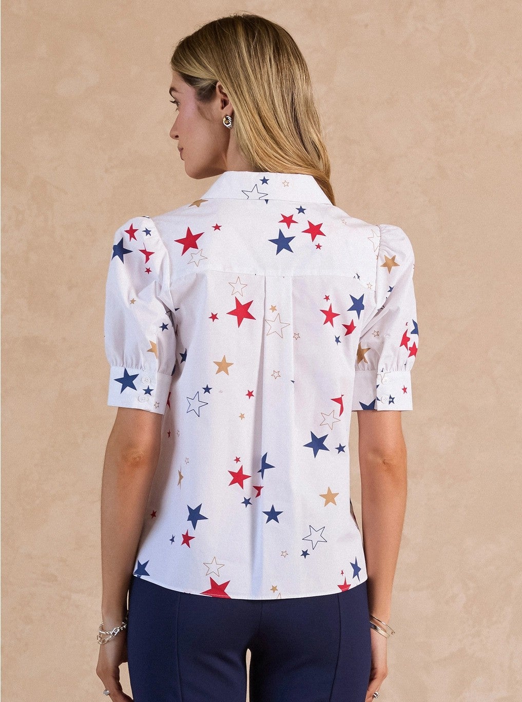 Split Neck Blouse