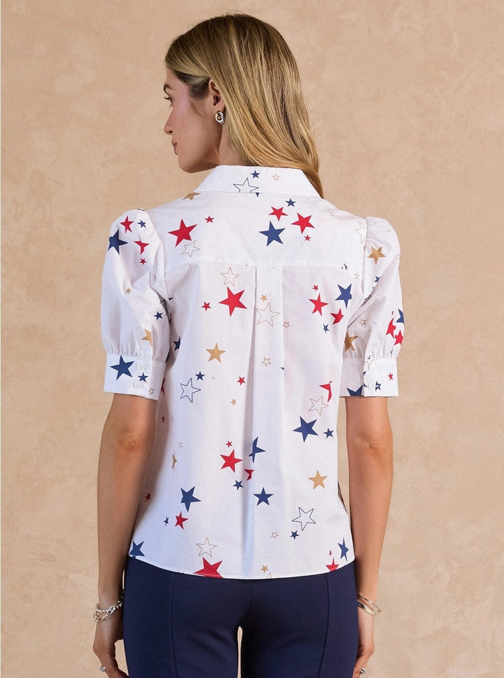 Split Neck Blouse