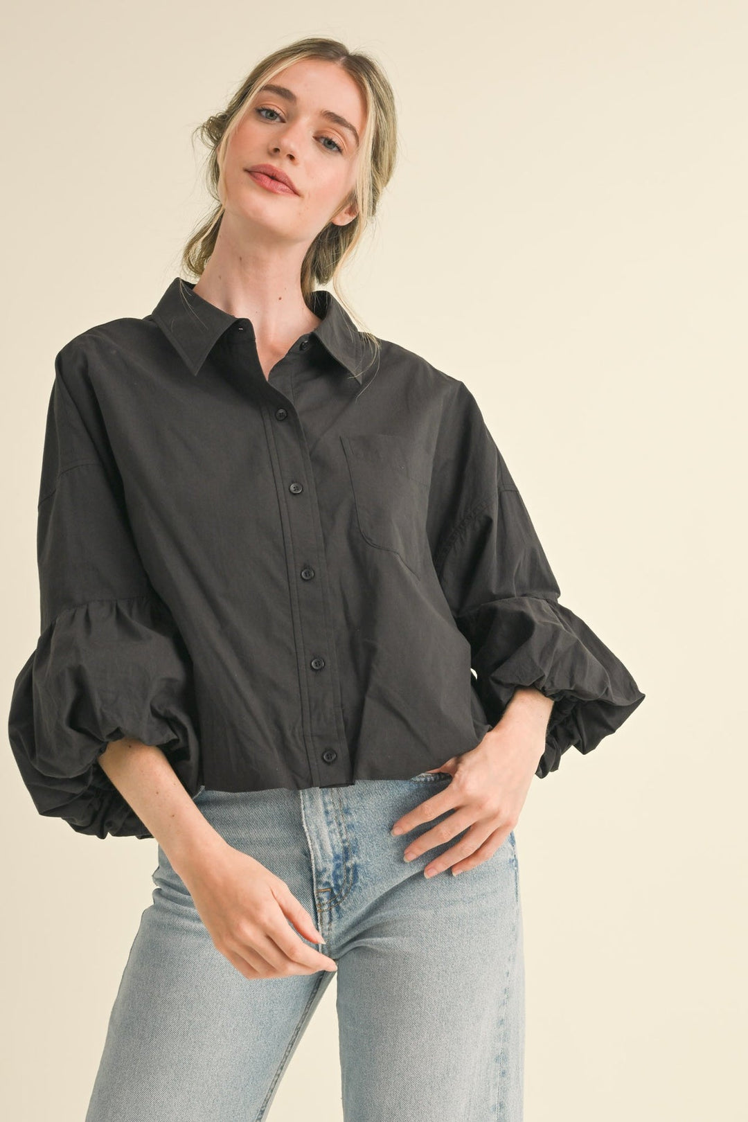Pleated Bubble Hem