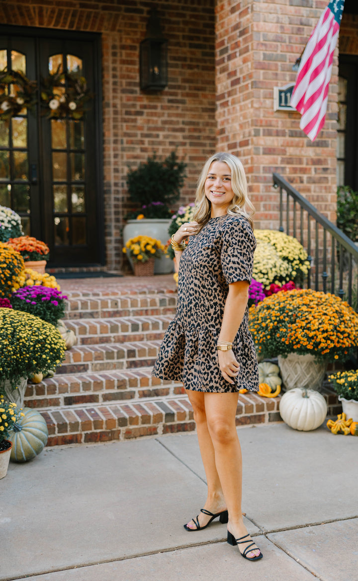 Leopard Mini Dress