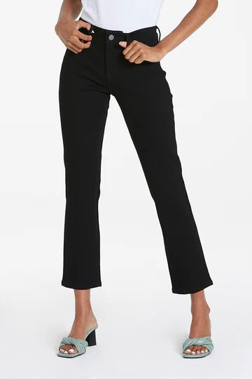 BLAIRE HIGH RISE ANKLE SLIM STRAIGHT JEANS