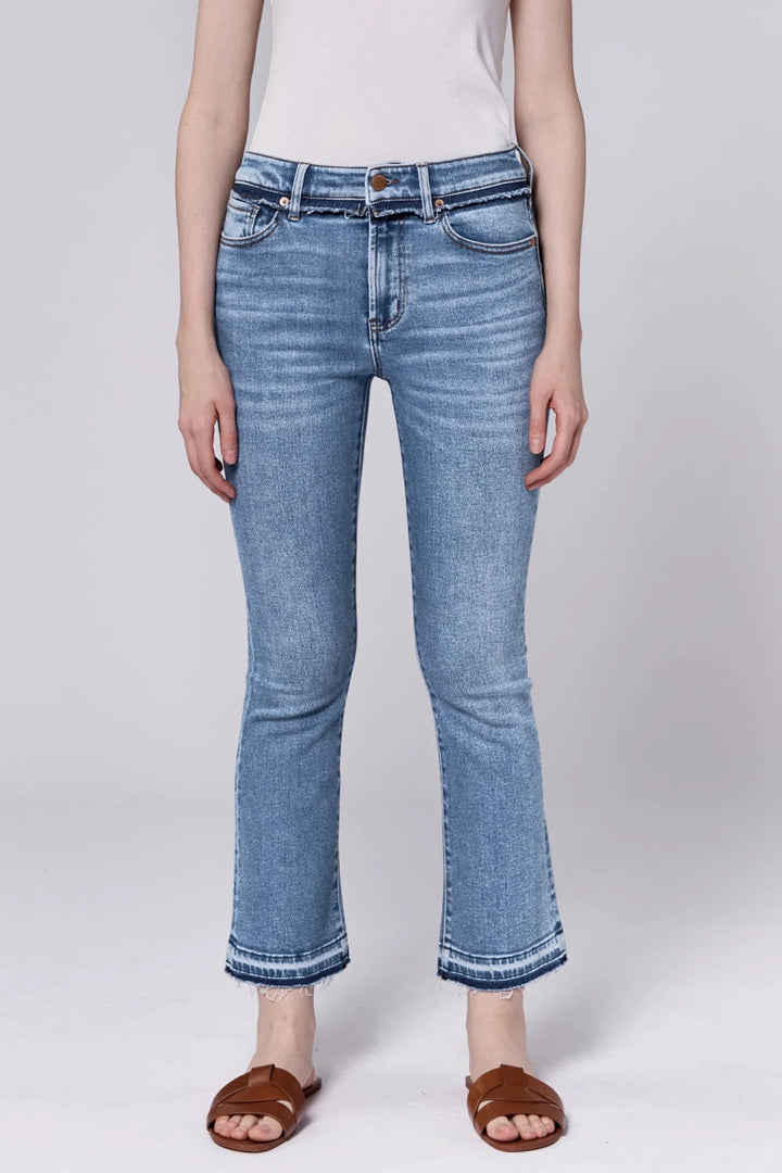 Jeanne Cropped Flare Jeans