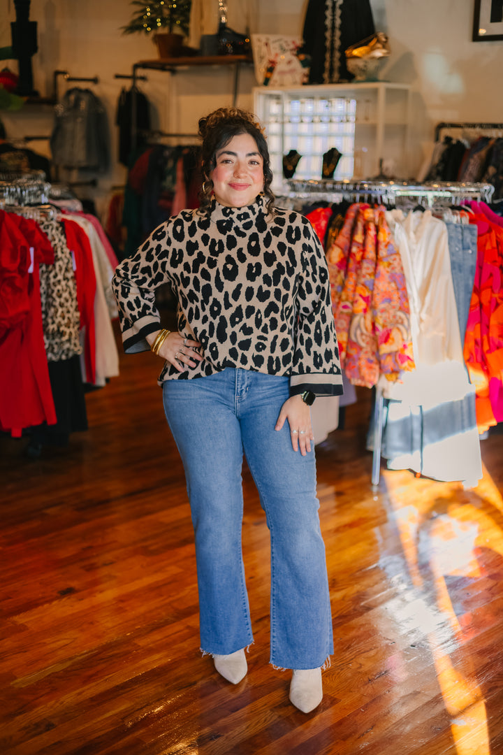 Leopard Long Sleeve Top