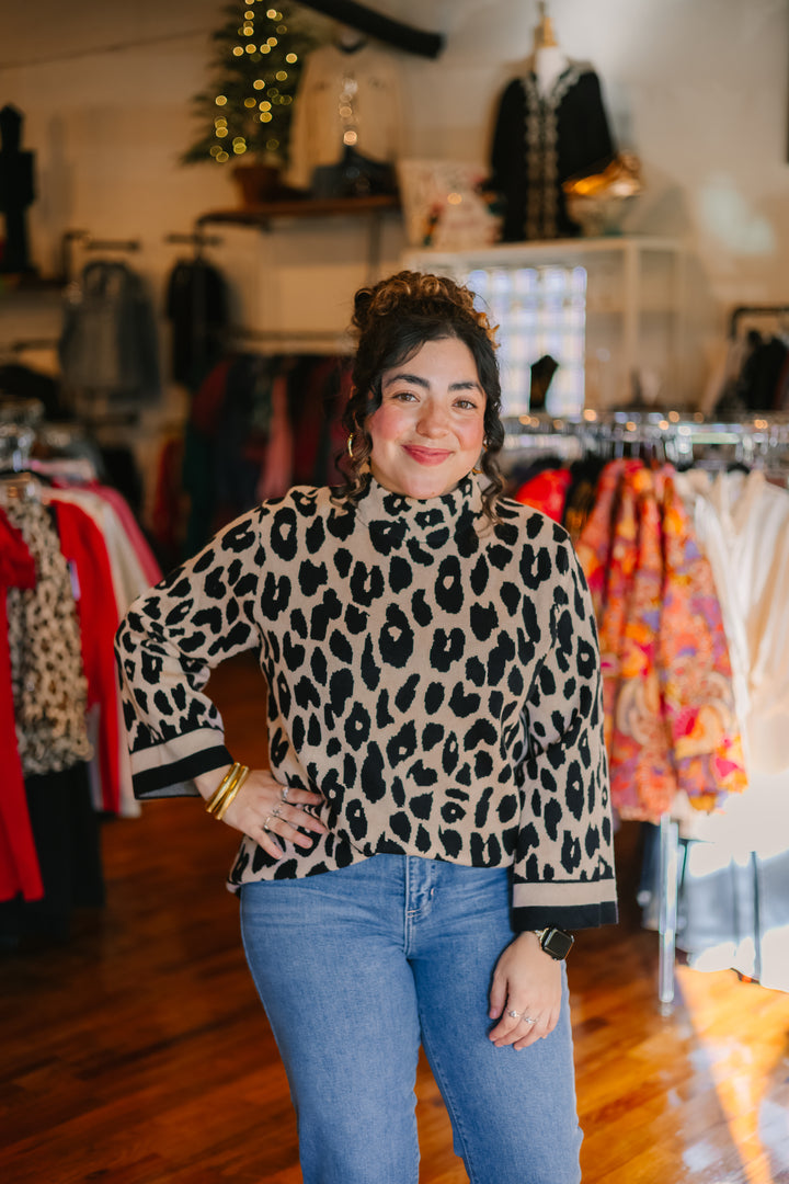 Leopard Long Sleeve Top