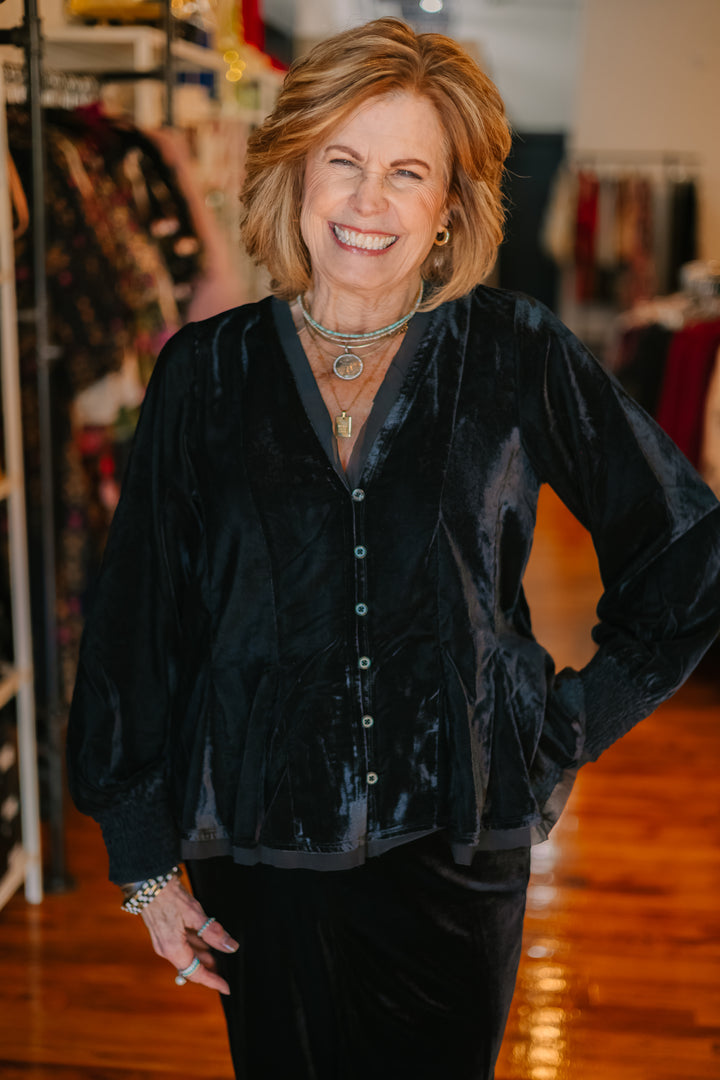 Tamia Velvet Top