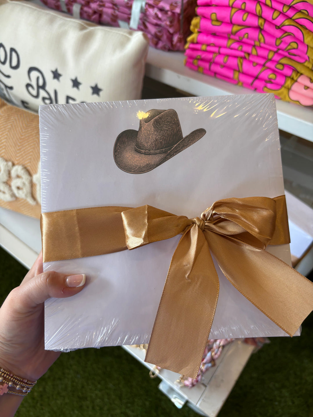 Ribbon Tied Notepad